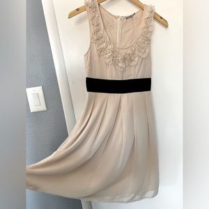 Charlotte Russe Cream Dress Size XS